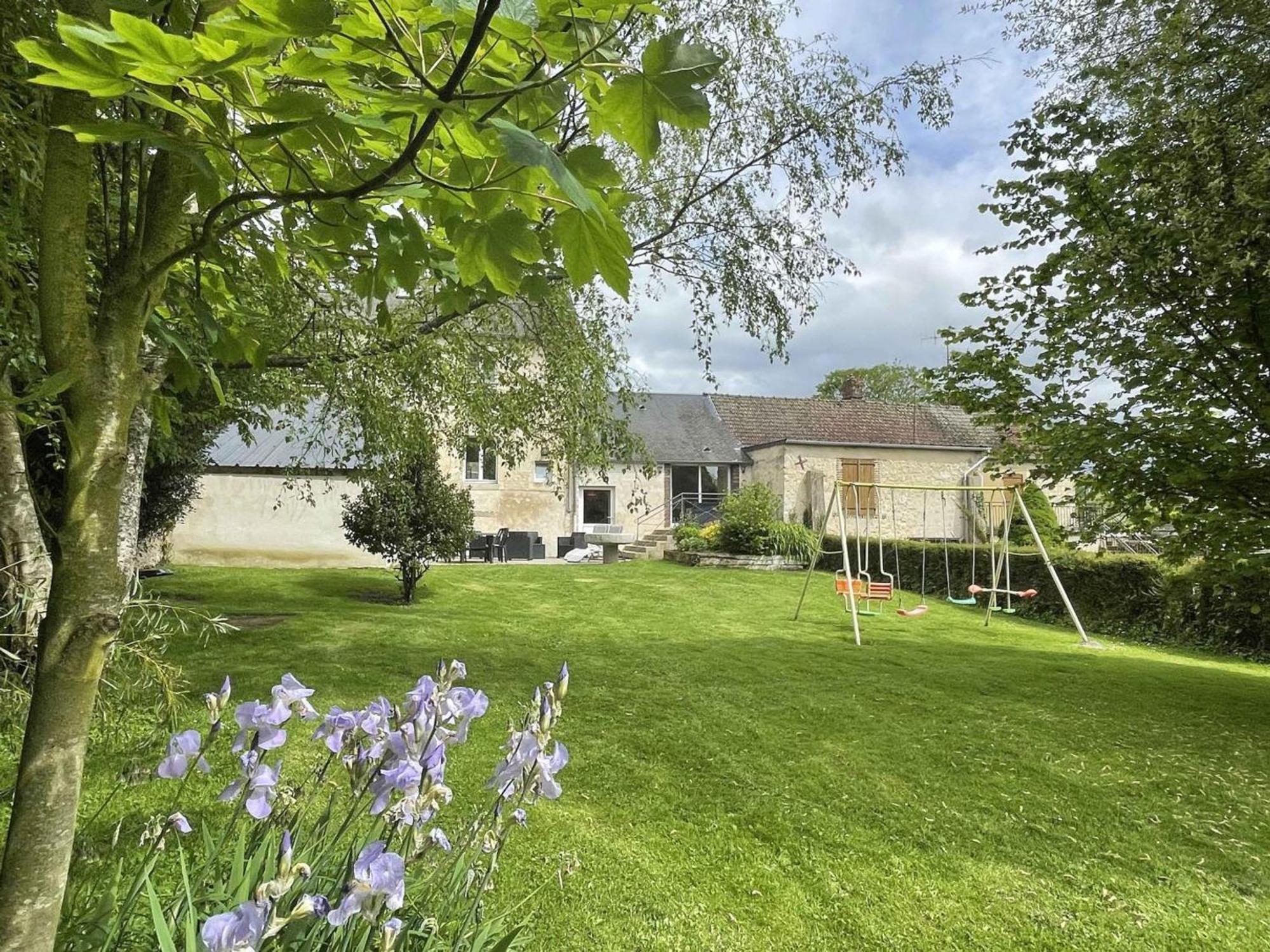 Maison Percheronne Spacieuse Avec Billard, Babyfoot, Et Jardin Clos, Animaux Bienvenus ! - Fr-1-497-65 La Mesniere Exterior photo