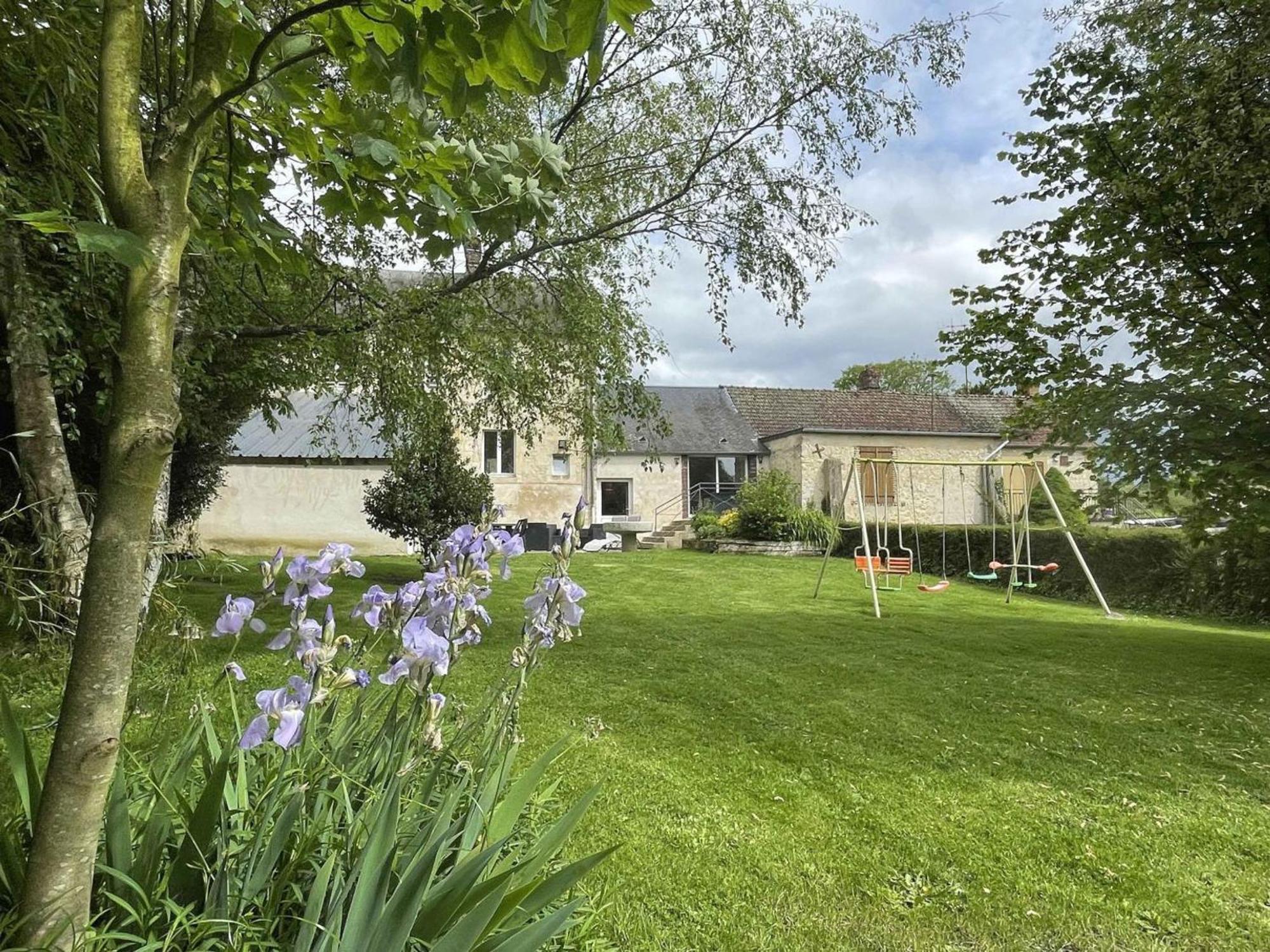 Maison Percheronne Spacieuse Avec Billard, Babyfoot, Et Jardin Clos, Animaux Bienvenus ! - Fr-1-497-65 La Mesniere Exterior photo